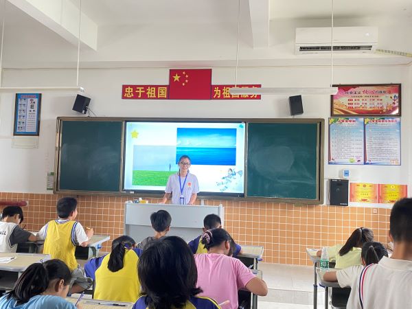 厚植愛國主義情懷，增強國防安全意識 ——嶺南師范學院“山河承宇”社會實踐隊開展國防安全教育課程