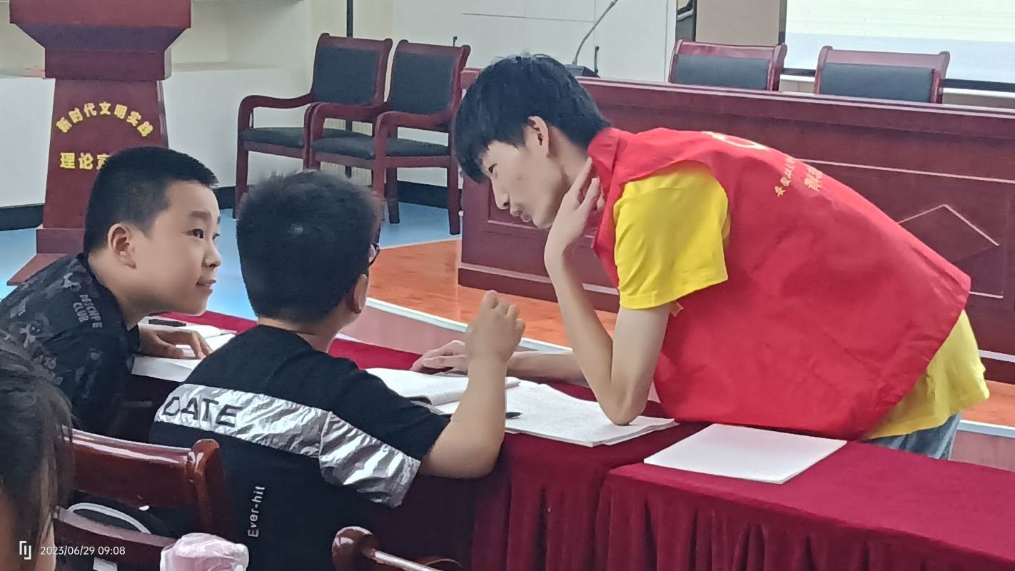 安徽學子三下鄉(xiāng)：“消防安全”小課堂，志愿者與你“童”行