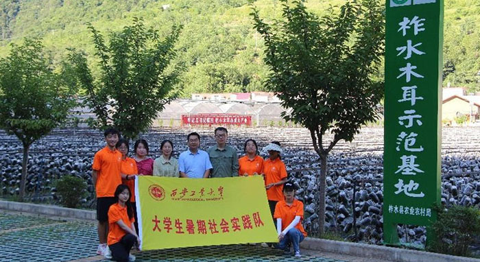 “厚植創(chuàng)新沃土，滋養(yǎng)科技之花” ——西安工業(yè)大學(xué)學(xué)生赴陜西省商洛市柞水縣金米村暑期社會(huì)實(shí)踐