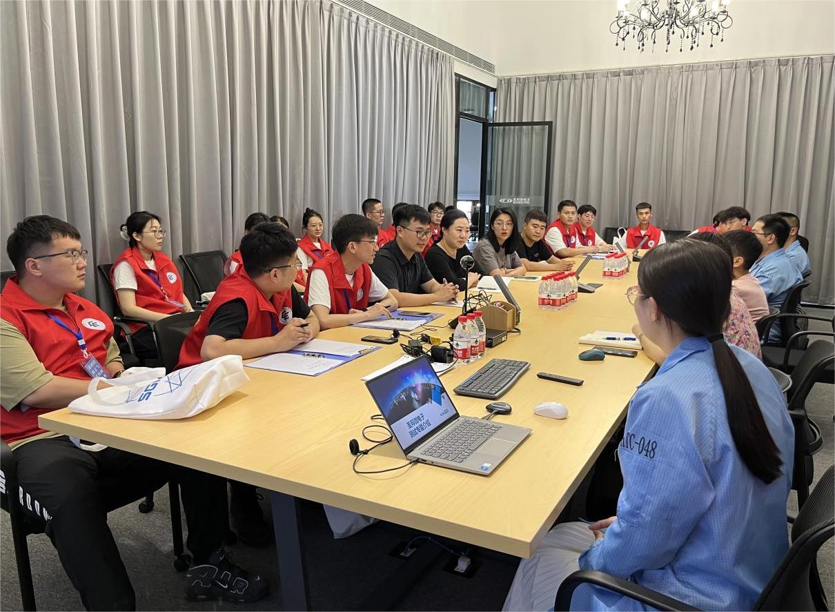 哈爾濱理工大學電氣學院“菁耘龍江”促留省就業(yè)實踐團赴圣邦微電子（北京）股份有限公司哈爾濱分公司開展“訪企拓崗”暑期社會實踐活動