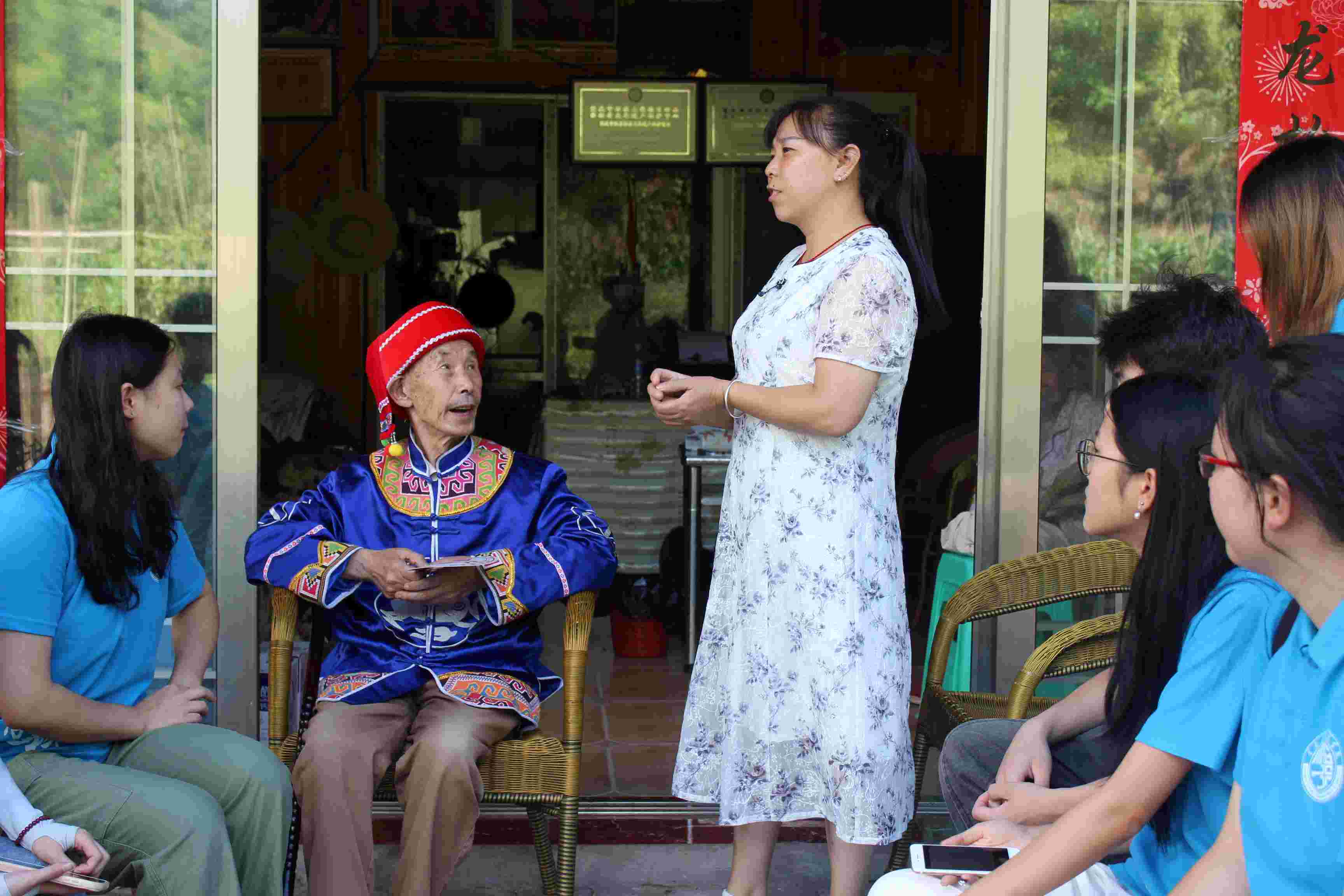 重人科學子三下鄉(xiāng)：尋非遺之聲，承啰調(diào)之樂