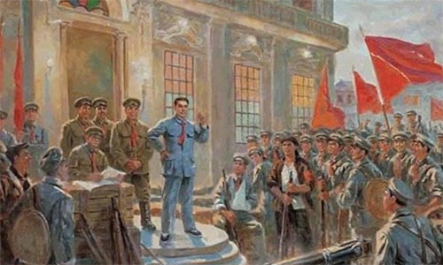 探訪足跡，軍旗升起的地方